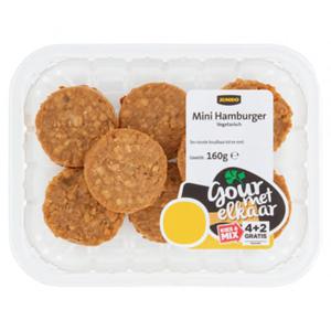 Jumbo Mini Hamburger Vegetarisch 160g