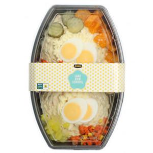 Jumbo Luxe Ei Saladeschotel met Wortel en Augurk 900g