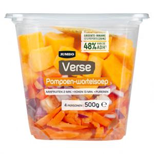 Jumbo Verse Pompoen-Wortelsoep 500g