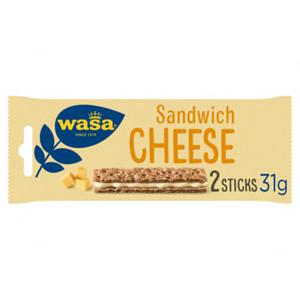 Wasa Sandwich Cheese 3 x 31g