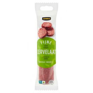 Jumbo Fijne Cervelaat Droge Worst 250g