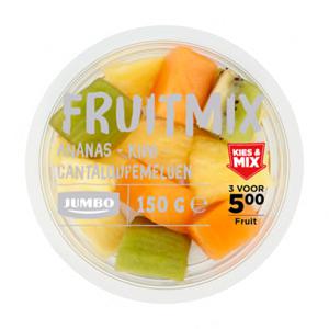 Jumbo Fruitmix Ananas-Kiwi-Cantaloupemeloen 150g