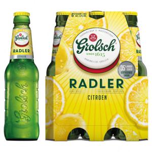 Grolsch Radler Citroen Flessen 6 x 300ML