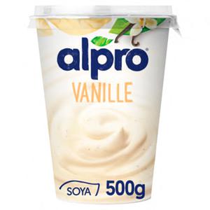 Alpro Plantaardige Variatie op Yoghurt Vanille 500g