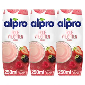 Alpro Soya Red Fruits 3 x 250ml