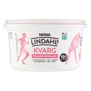 LINADHLS Lindahls Kvarg Framboossmaak 500g