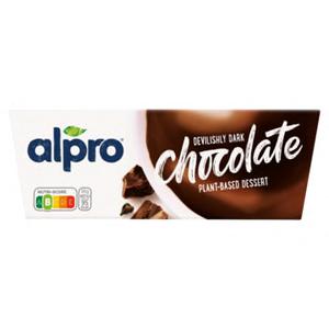 Alpro Dessert Dark Choco Houdbaar 4 x 125g