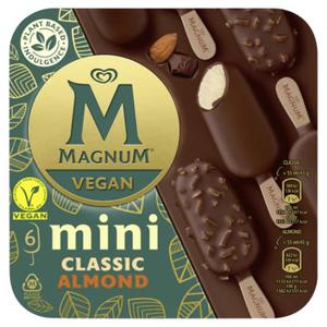 Magnum Ijs Mini Vegan Classic & Almond 6 x 55ml