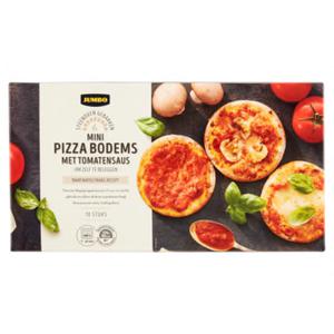 Jumbo Mini Pizzabodems met Tomatensaus 10 Stuks