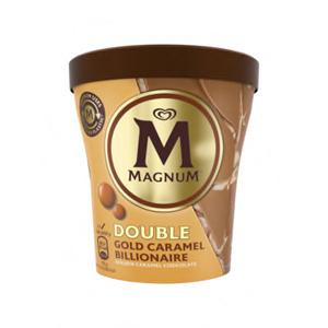 Magnum Pint IJs Double Gold Caramel Billionaire 440ml