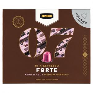 Jumbo 07 Espresso Forte Koffiecups 40 Stuks