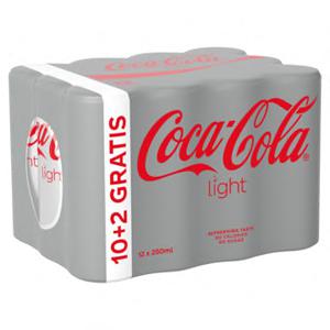 Coca-Cola Light 10+2 Gratis 12 x 250ml