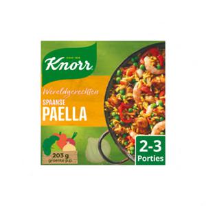 Knorr Wereldgerecht Maaltijdpakket Spaanse Paella 198gr