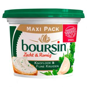 Boursin Zacht & Romig Knoflook en Fijne Kruiden XL 210g