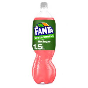 Fanta Watermeloen No Sugar 1, 5L