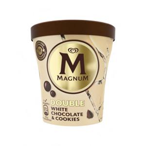 Magnum Pint IJs Double White Chocolate & Cookies 440ml