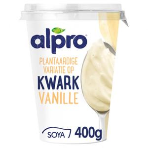 Alpro plantaardige variatie op kwark vanille 400g