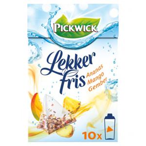 Pickwick Lekker Fris Ananas Mango Gember 10 Stuks