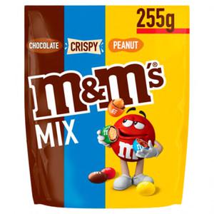 m&m's® M&M'S Pinda, choco en crispy chocolade mix 255g