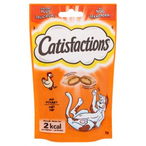 Catisfactions Kattensnacks - Kip - 60g