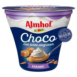 Almhof Choco met slagroom Karamel 180g