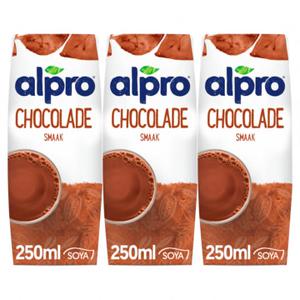 Alpro Soya Chocolate Flavour 3 x 250ml