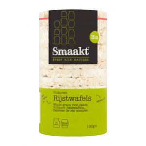 Smaakt Bio Volkoren Rijstwafels 100g