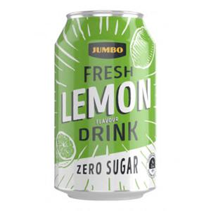 Jumbo Fresh Lemon Flavour Drink Zero Sugar 330ml