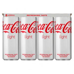 Coca-Cola Light 8 x 250ml