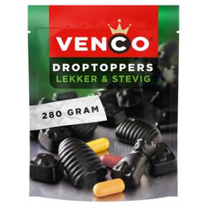 Venco Droptoppers Lekker en Stevig 280g