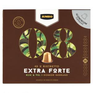 Jumbo 08 Ristretto Extra Forte Koffiecups 40 Stuks