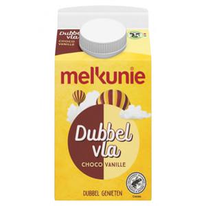 Melkunie Dubbelvla Choco Vanille 500ml