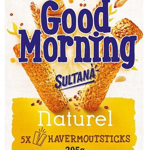 Sultana Goodmorning naturel havermoutsticks