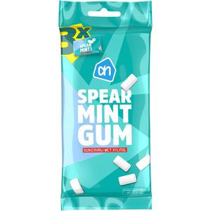 AH Spearmint gum suikervrij 3-pack