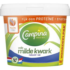 Campina Volle kwark naturel