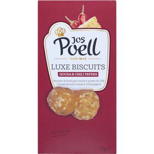 Jos Poell Luxe biscuits gouda & chili