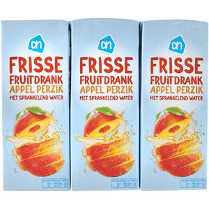 AH Frisse fruitdrank appel perzik