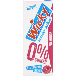 Wicky Framboos 0% suiker