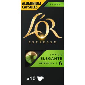 L'OR Espresso lungo elegante intensity 6 cups