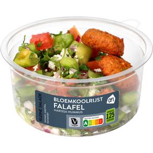 AH Kleine salade bloemkoolrijst falafel