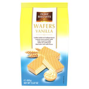 Feiny Biscuits Wafeltjes met cremevulling en vanillesmaak 450g