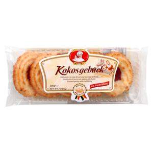 Pâtisserie Mathéo Kokosgebakjes met fruitvulling 200g