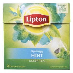 Lipton Green intense mint thee