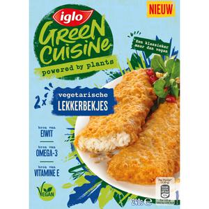 Iglo Green cuisine vegetarische lekkerbekjes