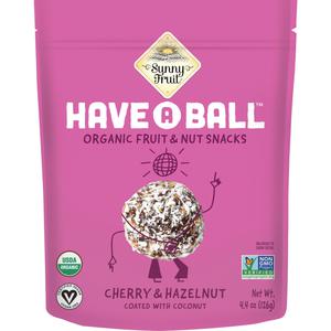 Sunny Fruit Have a ball snack cherry & hazelnut