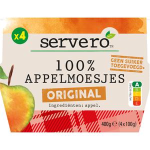 Servero 100% Appelmoesjes Original 4 cups