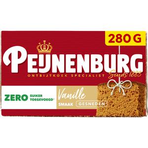 Peijnenburg Zero vanille smaak gesneden
