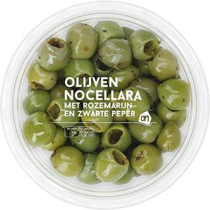 AH Nocellara olijven rozemarijn-peper