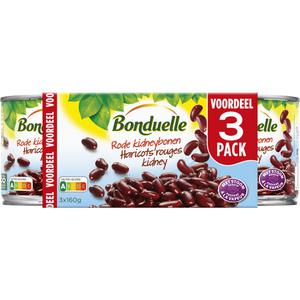 Bonduelle Rode kidneybonen 3-pack