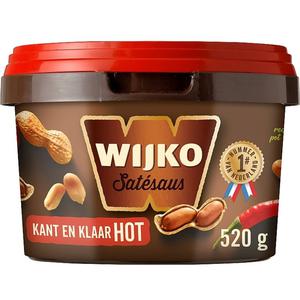 Wijko Satésaus kant en klaar hot